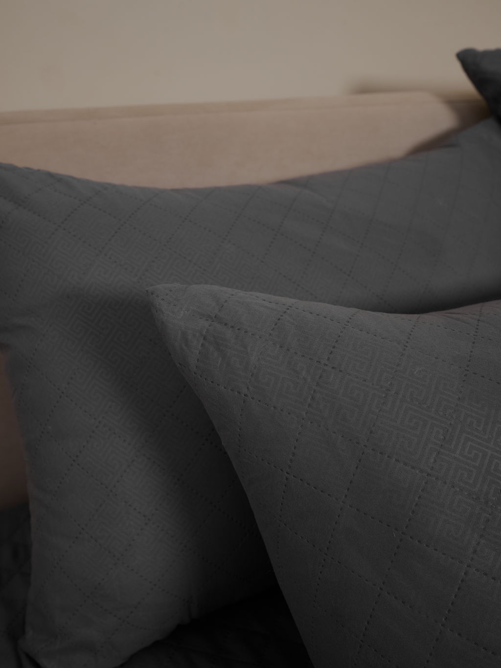 Комплект подушек для сна - Темный серый 50х70