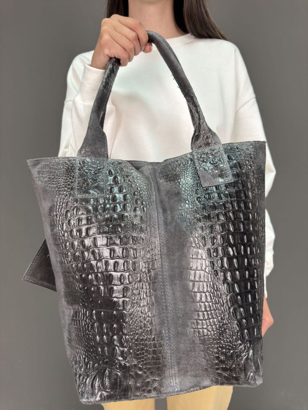 Сумка женская из телячьей кожи