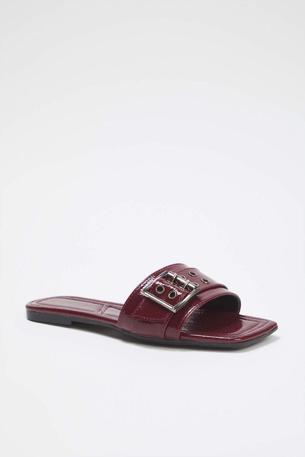 Bordo Aksesuar Detayl? Duz Kad?n S?k Terlik TAKSS25TE00061 - Trendyolmilla фото 2