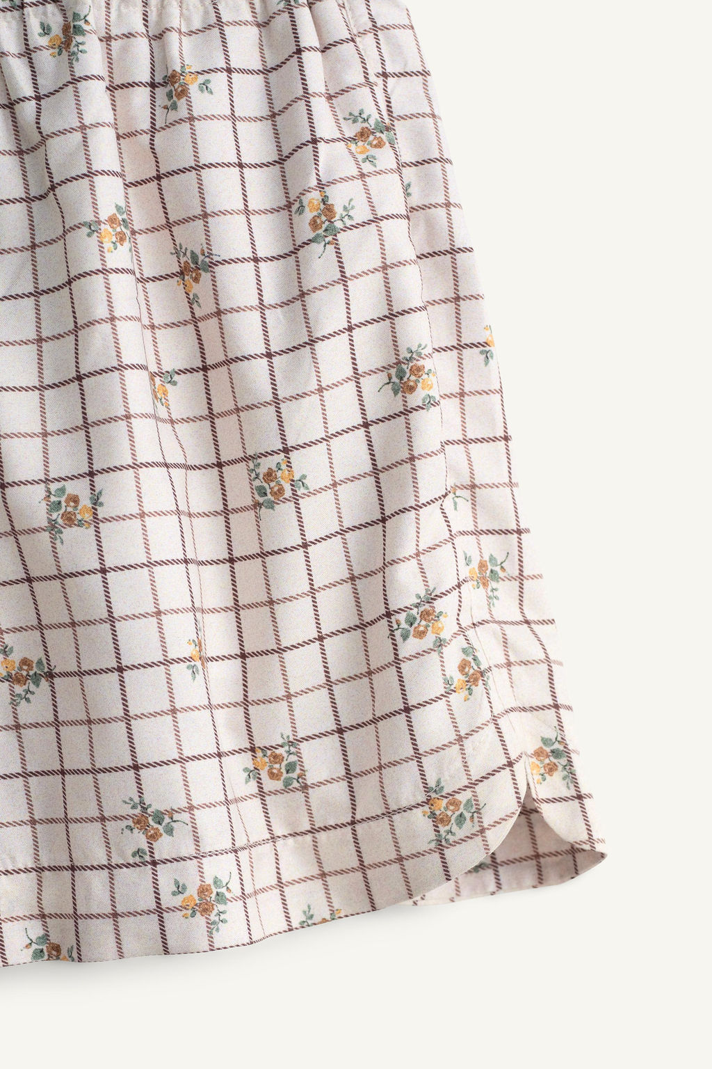 BERMUDA BA?O CUADROS Y FLORES LIMITED EDITION / Crudo - Zara фото 7