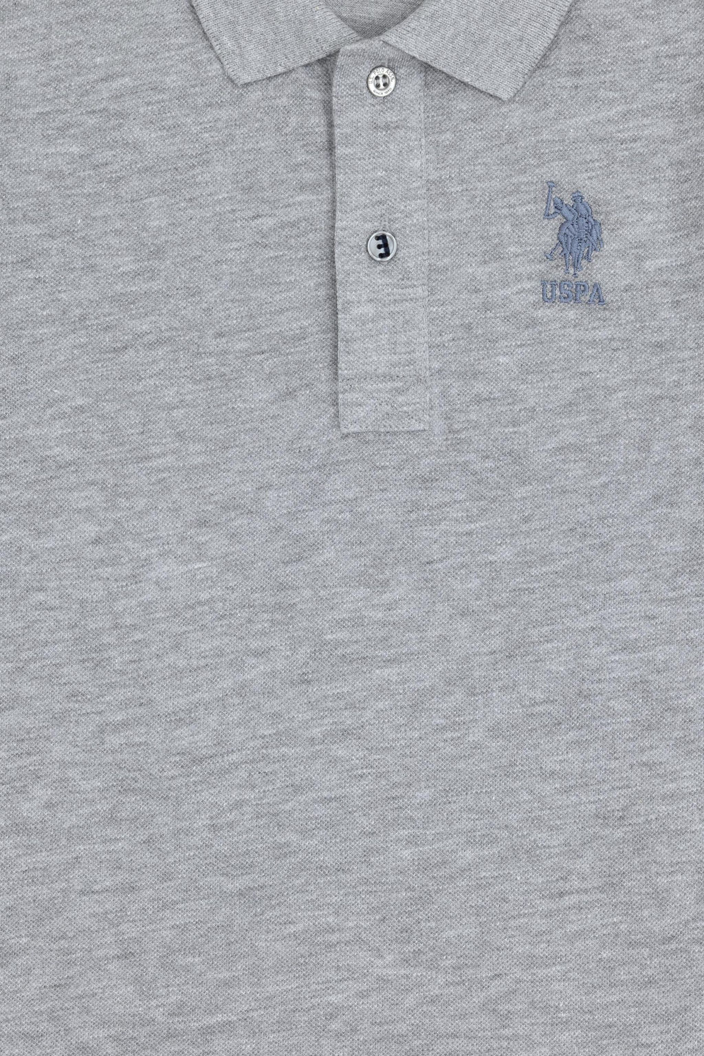 U. S. Polo Assn / Серая меланжевая базовая футболка для мальчиков - U.s. polo assn фото 6