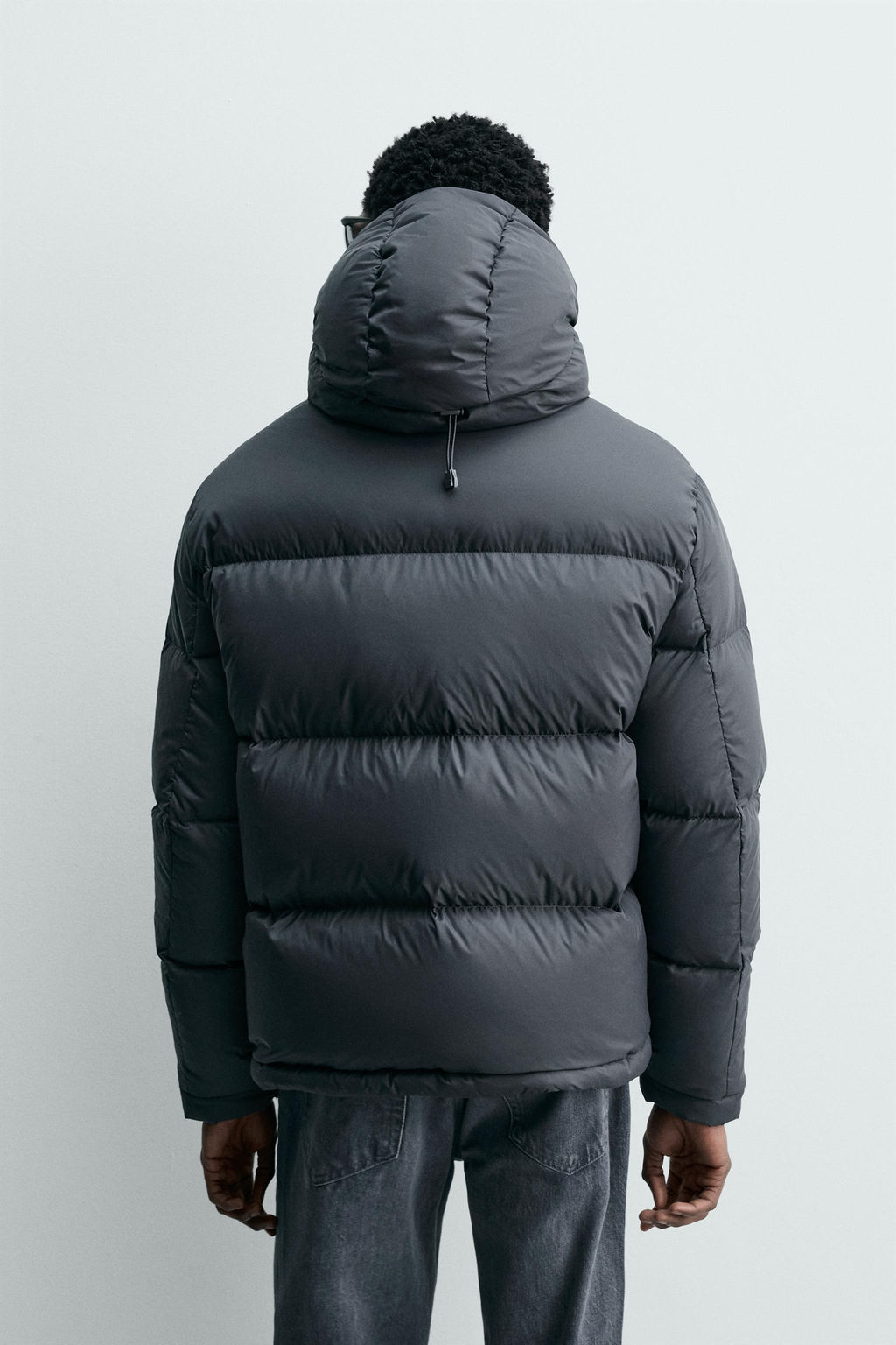 100% FEATHER WATER-REPELLENT PUFFER JACKET - Zara фото 3