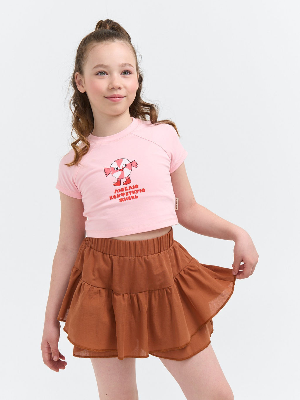 Юбка-шорты Корица 7+ - Bungly фото 6