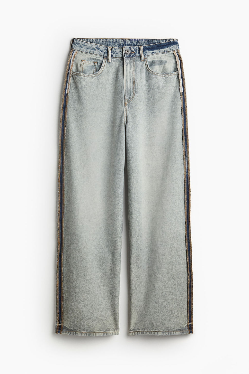 Baggy Wide Low Jeans - H&m фото 6