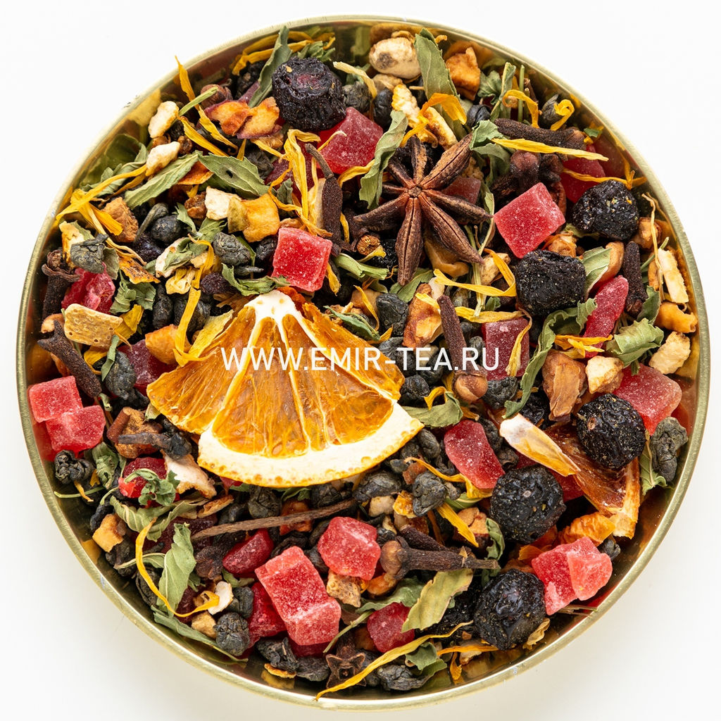 Зеленый чай Марроканский апельсин (код 1605)