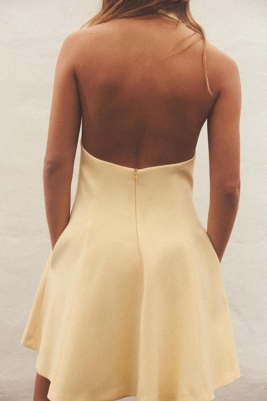 HALTER SHORT DRESS - Zara фото 11