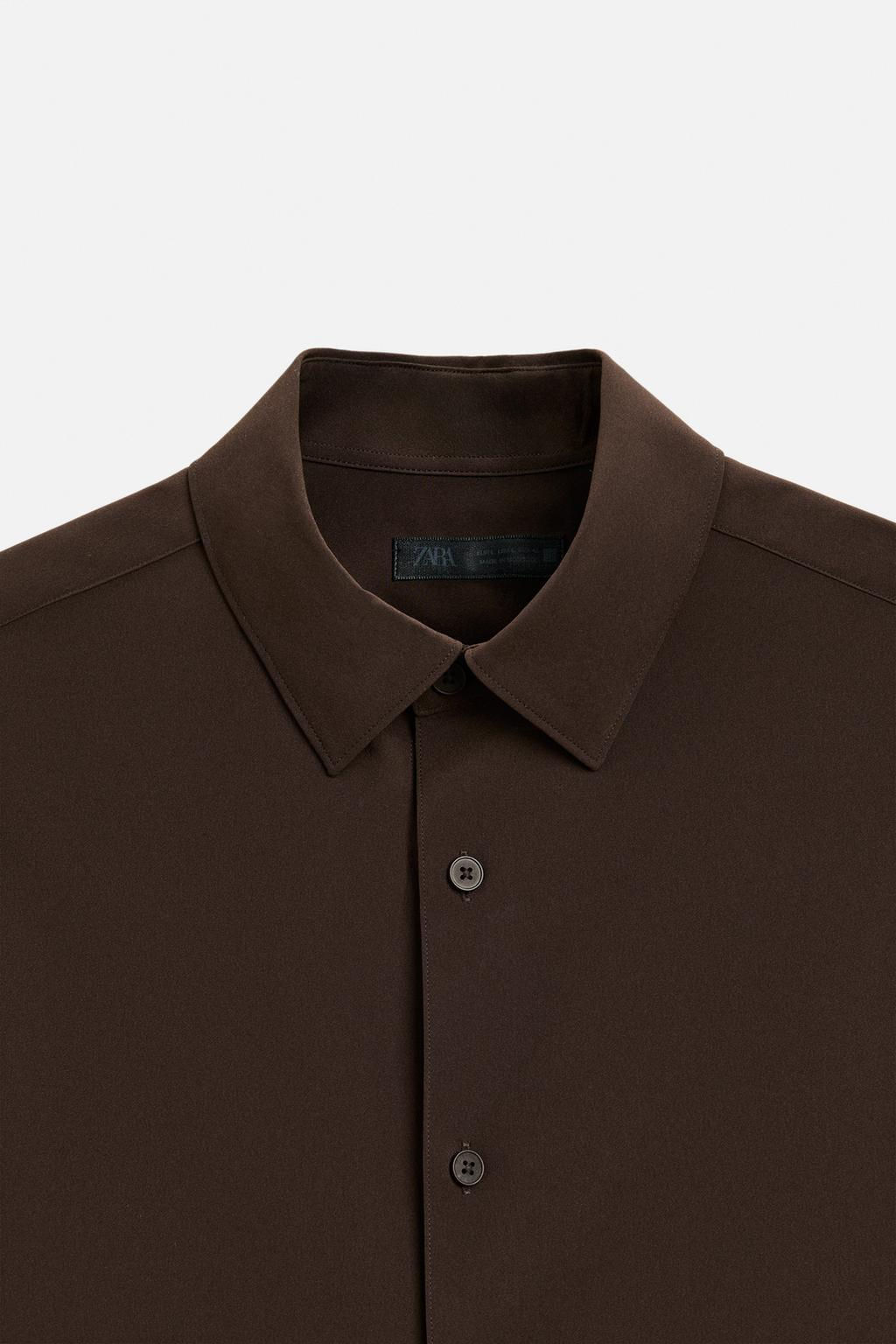 STRETCH SHIRT - Zara фото 30