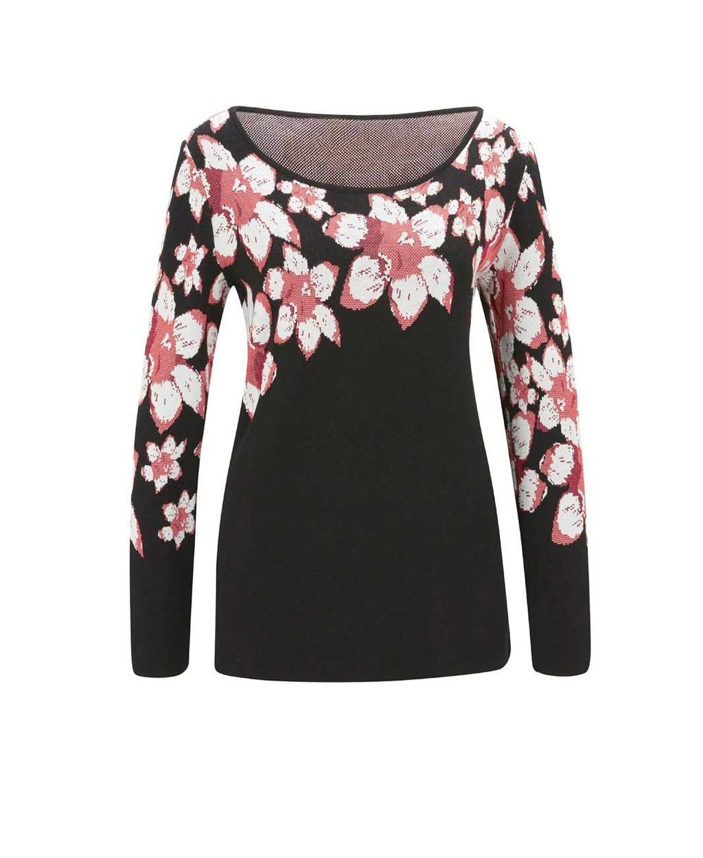 Пуловер, черно-пестрый - Ashley brooke фото 2