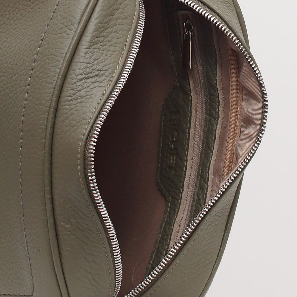 Женская кожаная сумка Richet 3154LNT 630 Зеленый