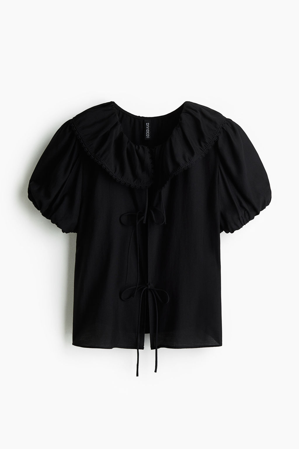 Blusa con lazadas - H&m фото 2