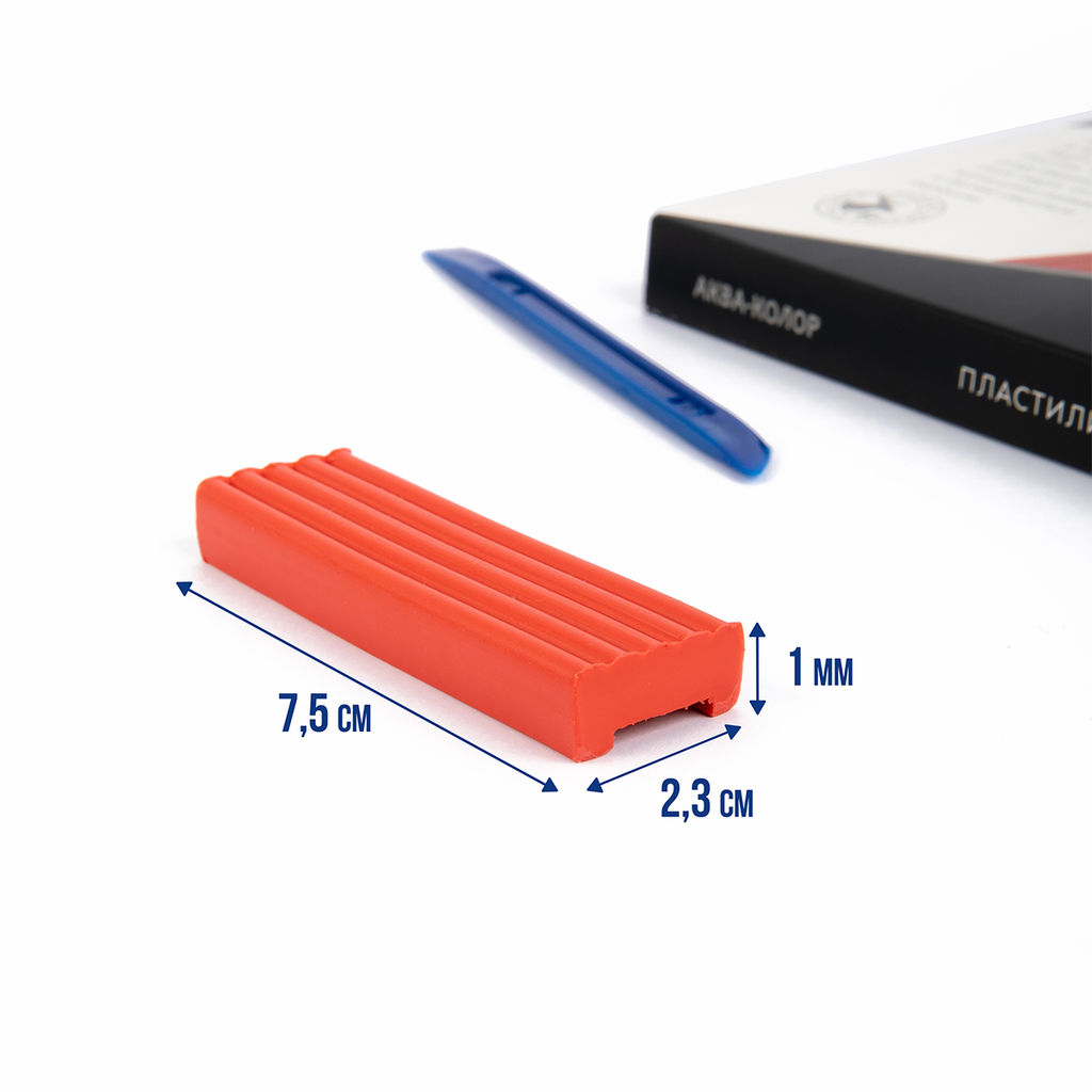 Аква-колор Изостудия Пластилин классический IZO-MC12 240 г ( в картонной упаковке ) 12 цв  фото 7