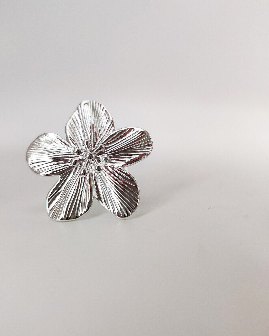 Кольцо с белым серебрением - Vel vett фото 2