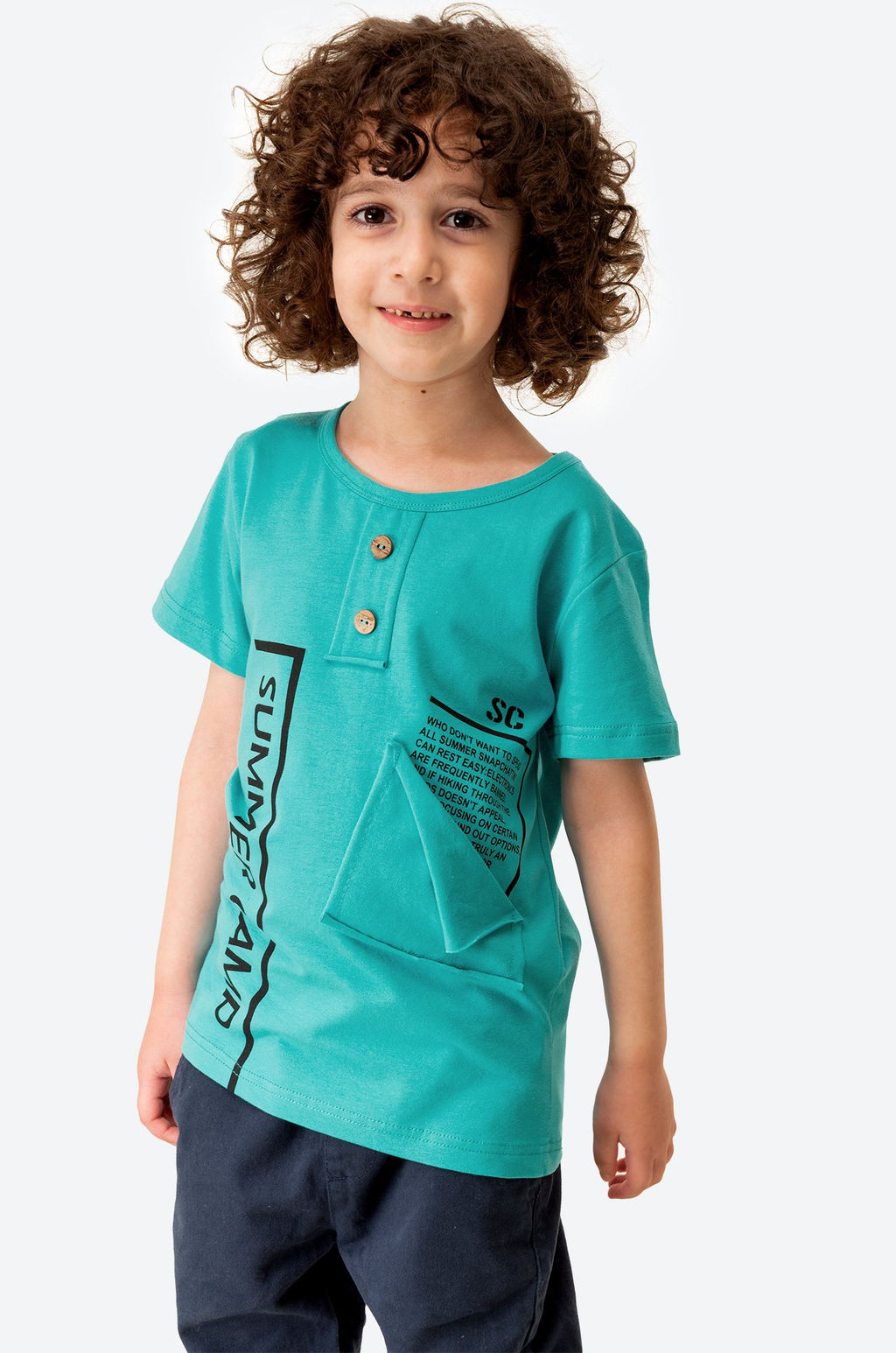 Футболка с лайкрой для мальчика Bonito фото 32