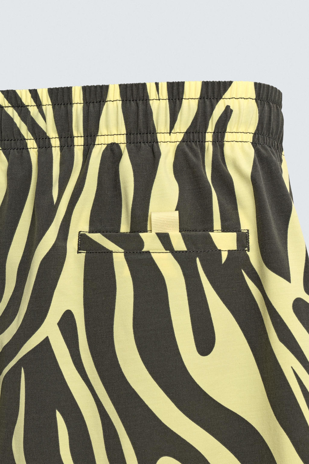 ANIMAL PRINT LONG SWIMMING TRUNKS - Zara фото 4