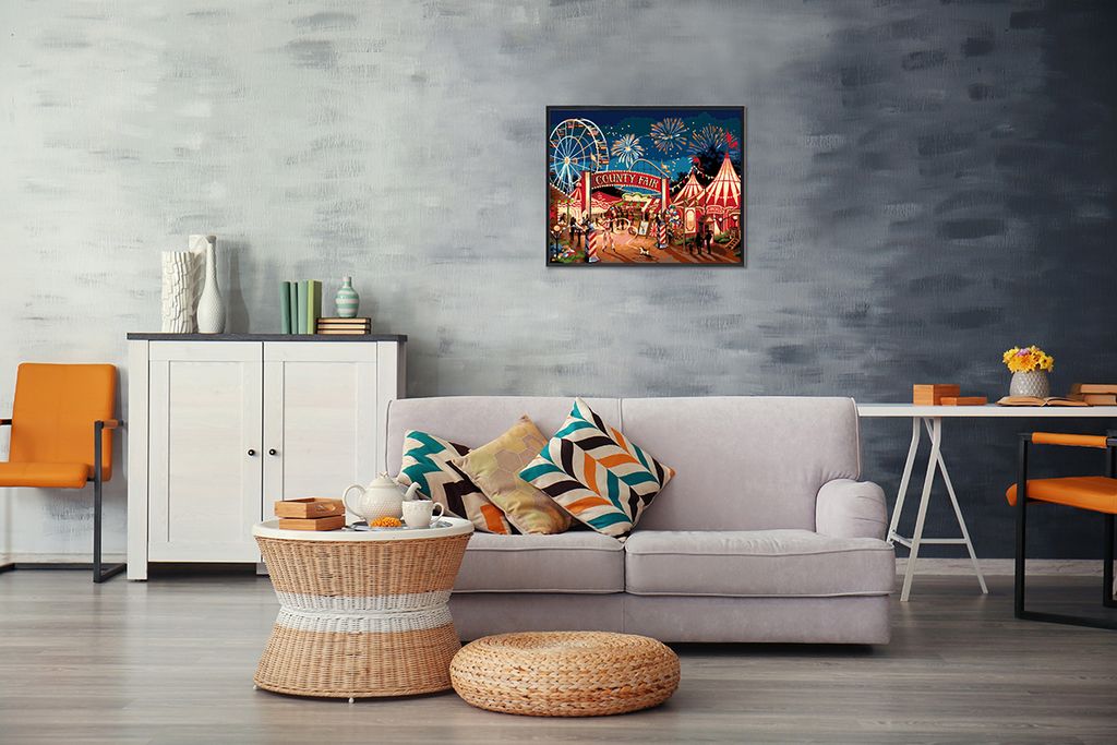 ФРЕЯ PNB/PL-031 Набор для раскрашивания по номерам 50 х 40 см Цирковое представление фото 6