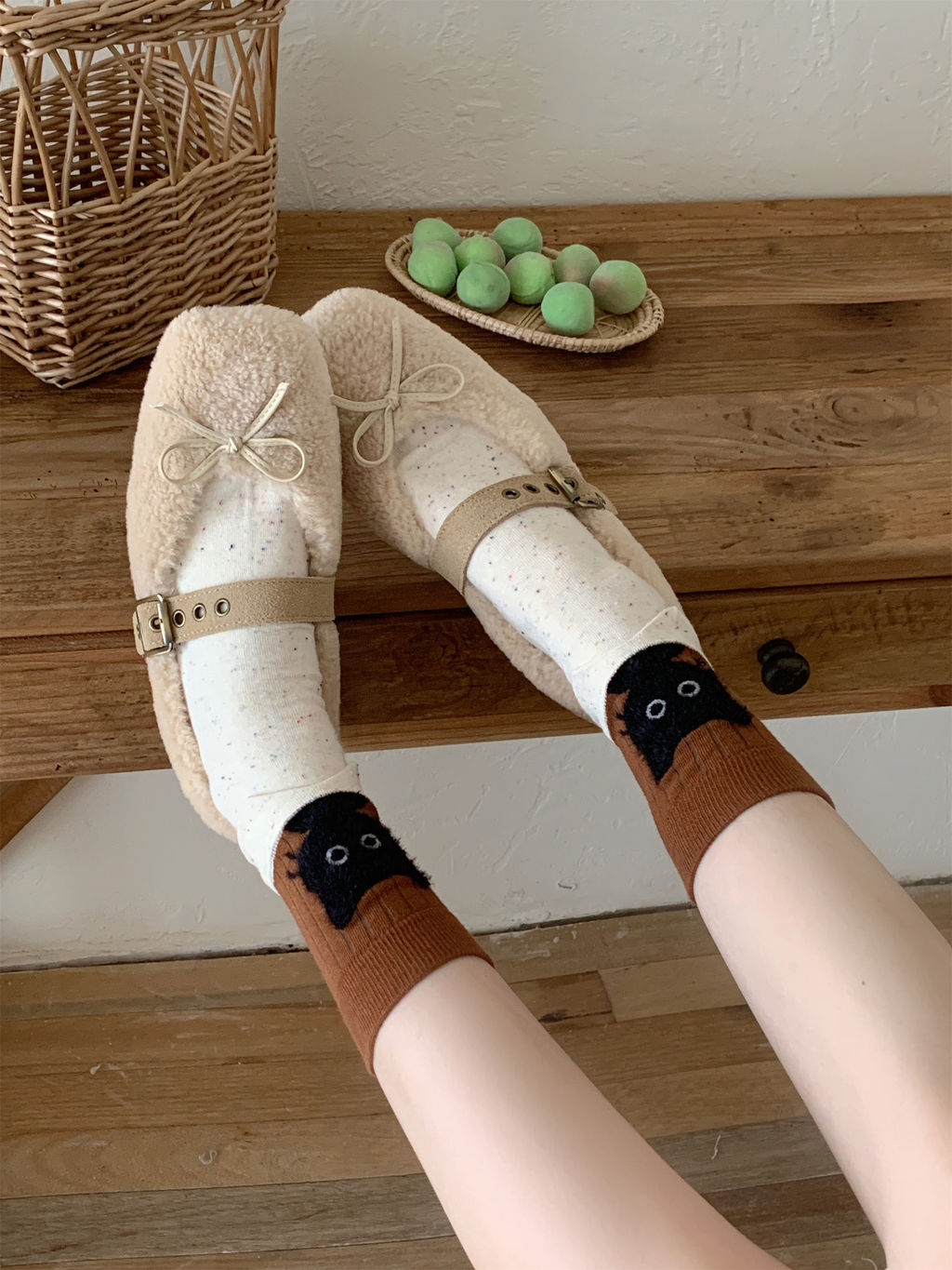 Носки р.35-40 Cats Коричневые - Krumpy фото 2