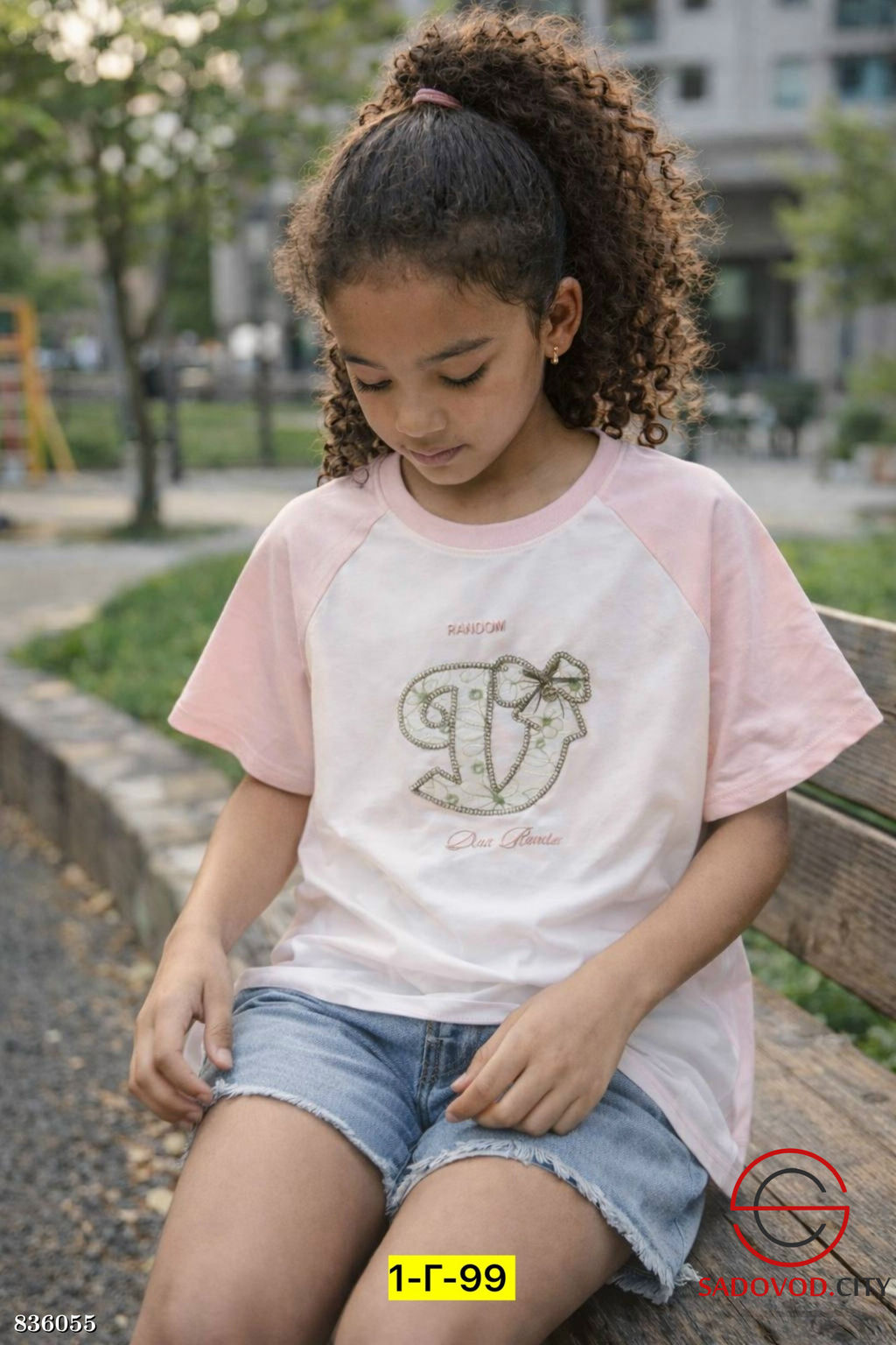 Футболка для девочки с рисунком
