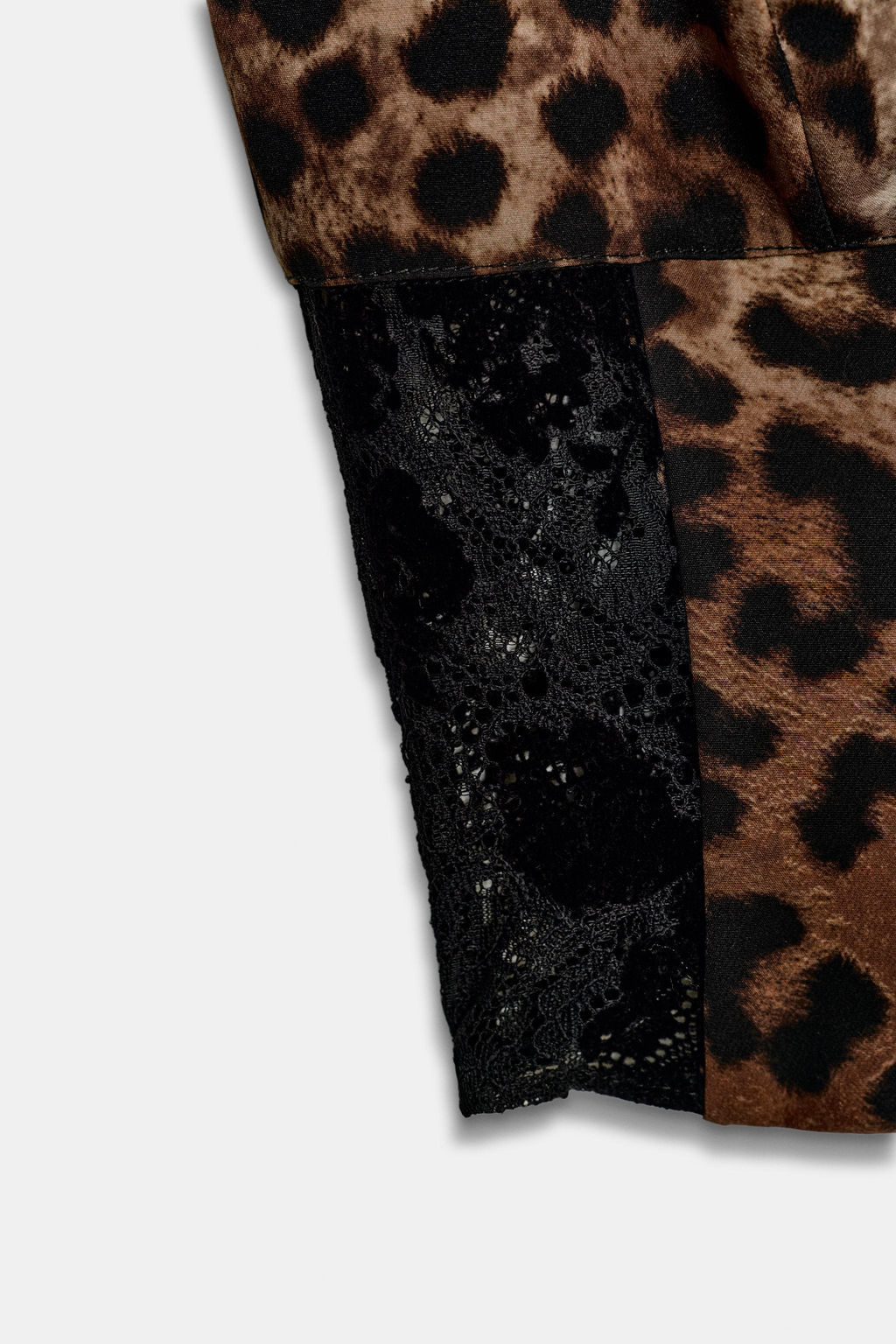 ANIMAL PRINT LACE TOP - Zara фото 8