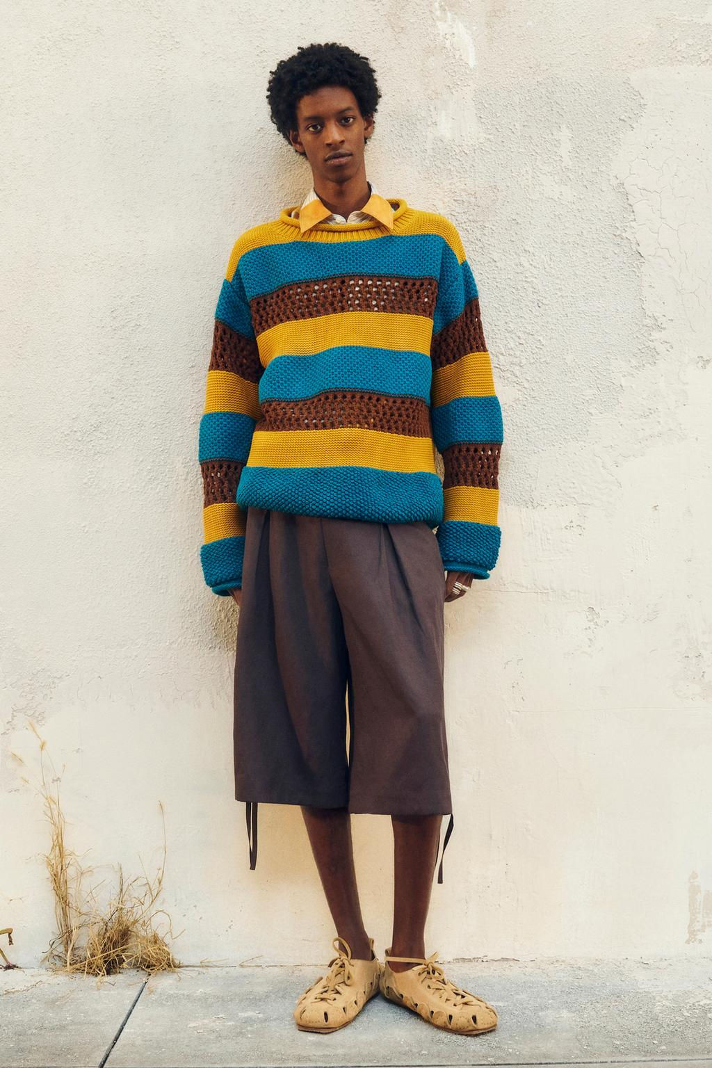 LIMITED EDITION LYOCELL-LINEN BERMUDA SHORTS