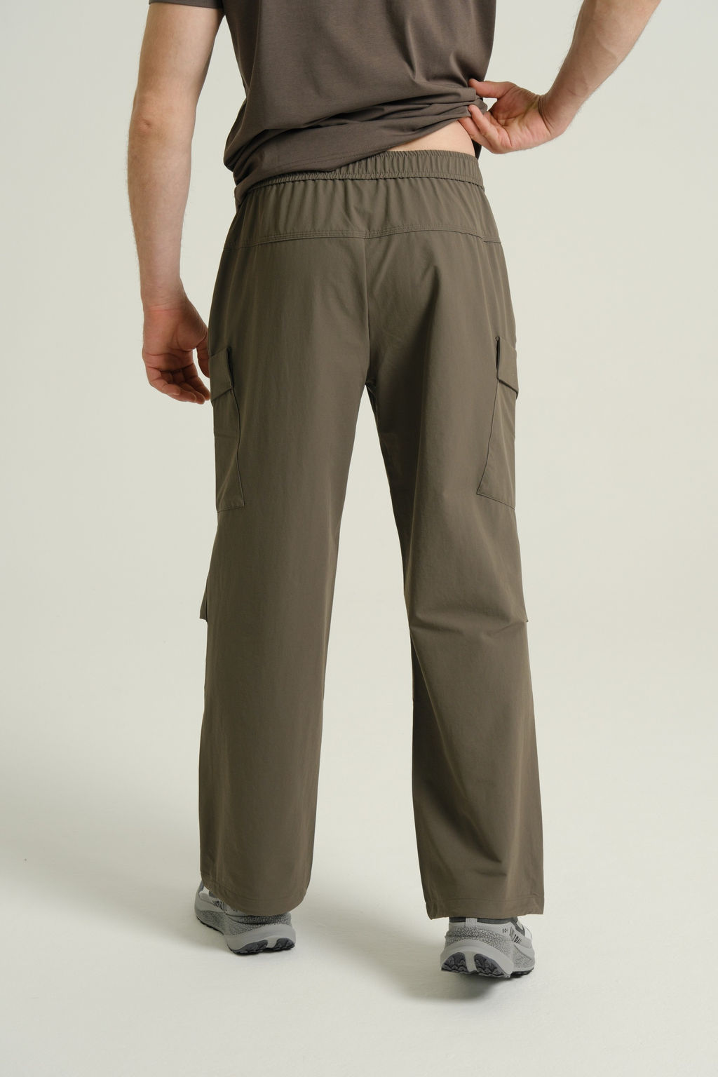 Брюки текстильные Серый - Anta фото 4