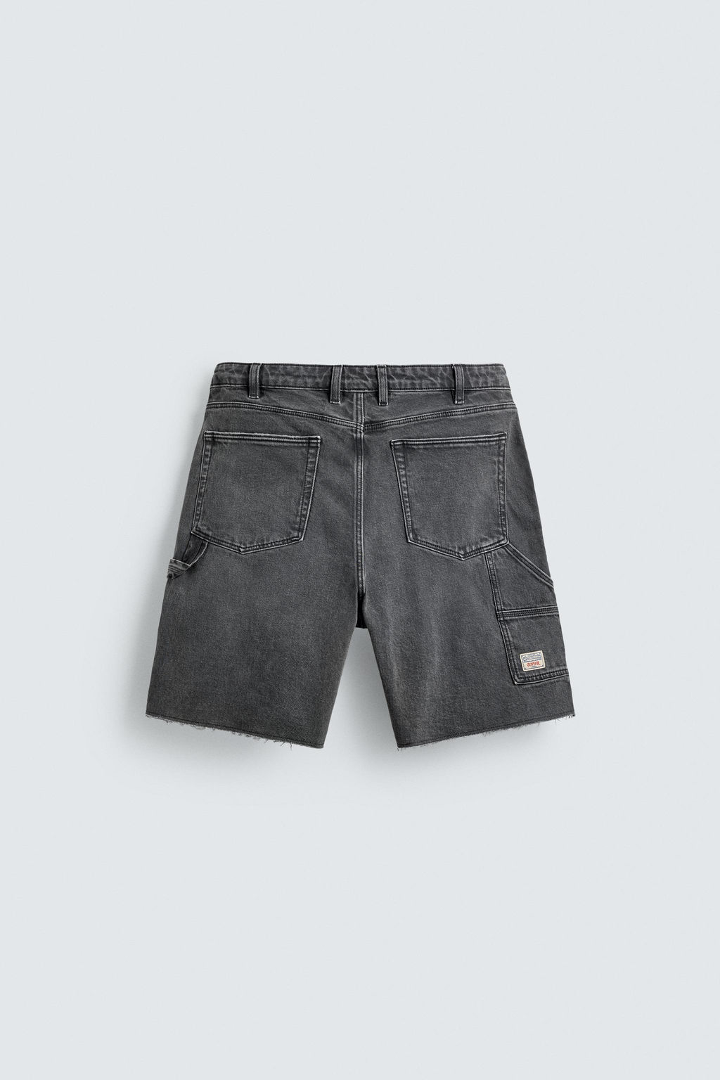 BERMUDA BOLSILLO CARPINTERO / Gris oscuro - Zara фото 8