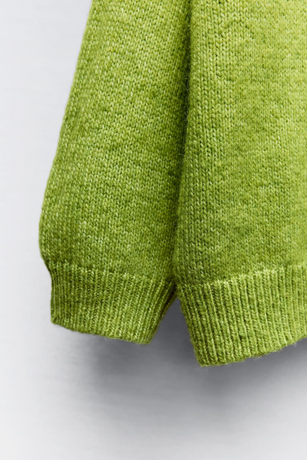 PLAIN KNIT SWEATER - Zara фото 7