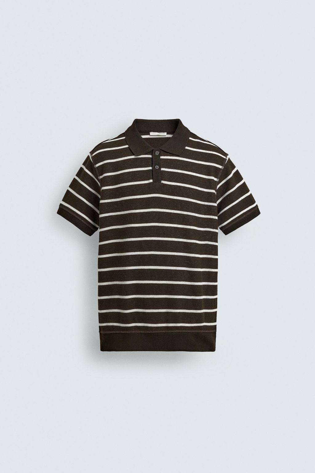 POLO PIQU? REGULAR FIT / rayas - Zara фото 7
