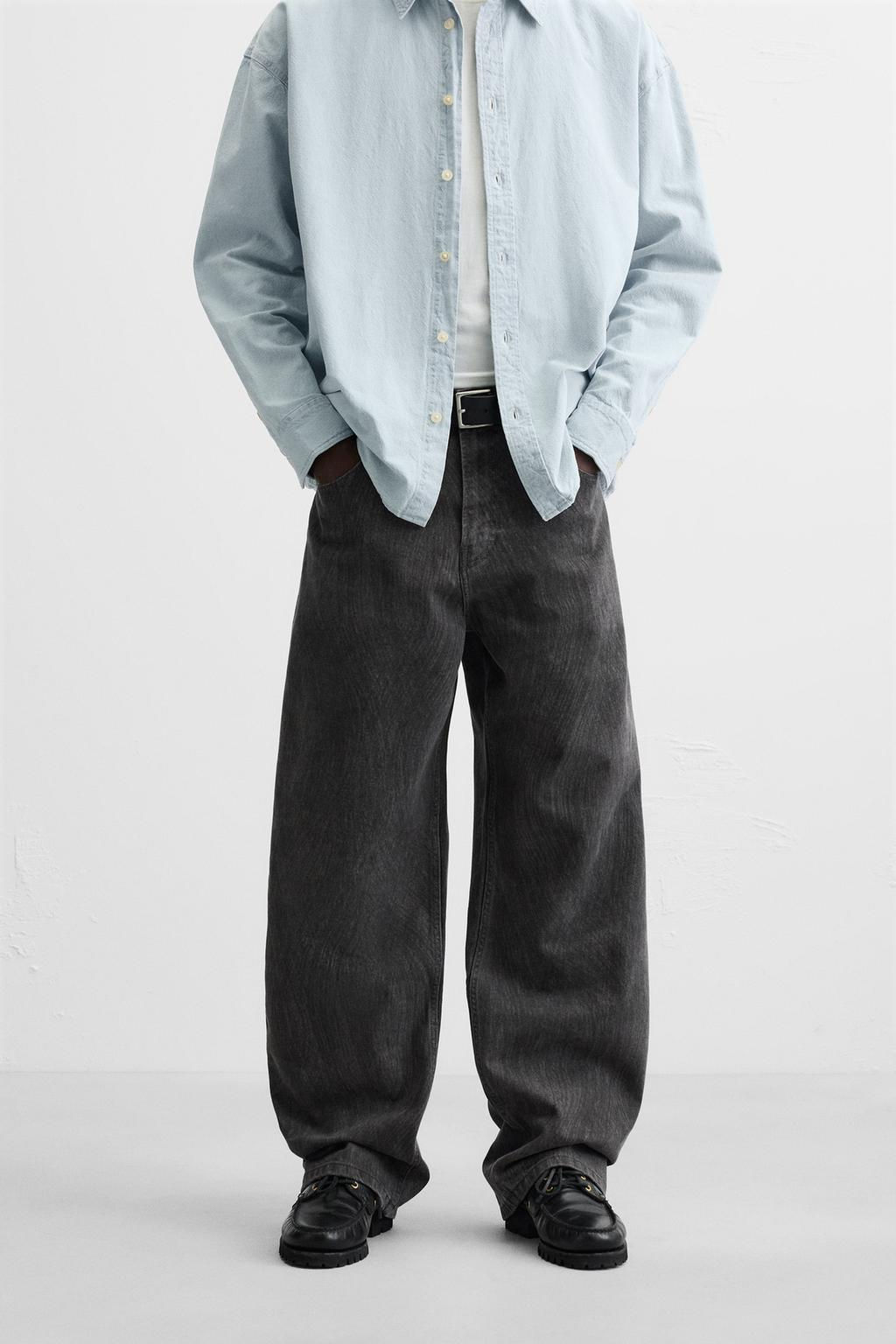WAVE BAGGY FIT JEANS - Zara фото 2