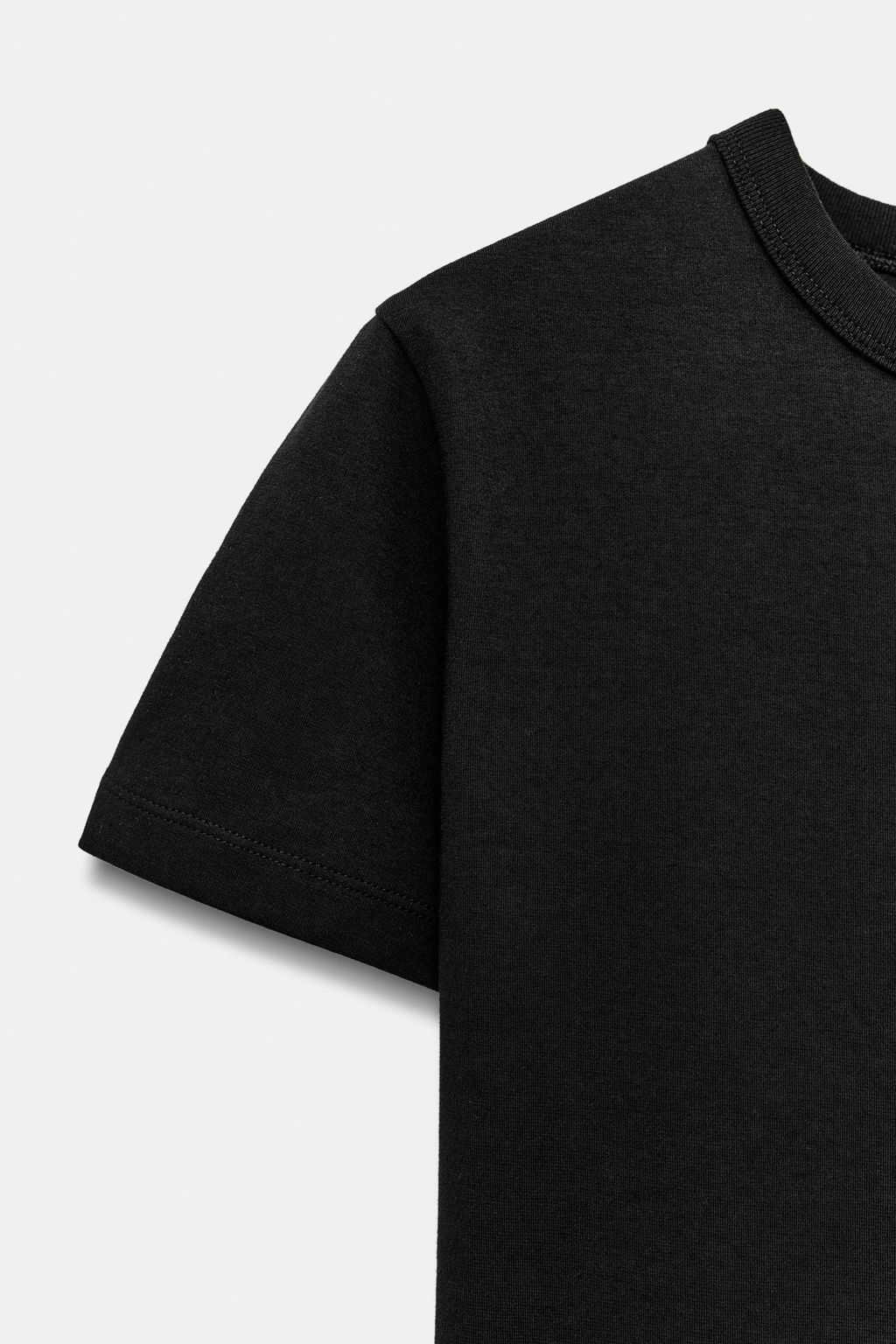 SHORT SLEEVE INTERLOCK T-SHIRT - Zara фото 12