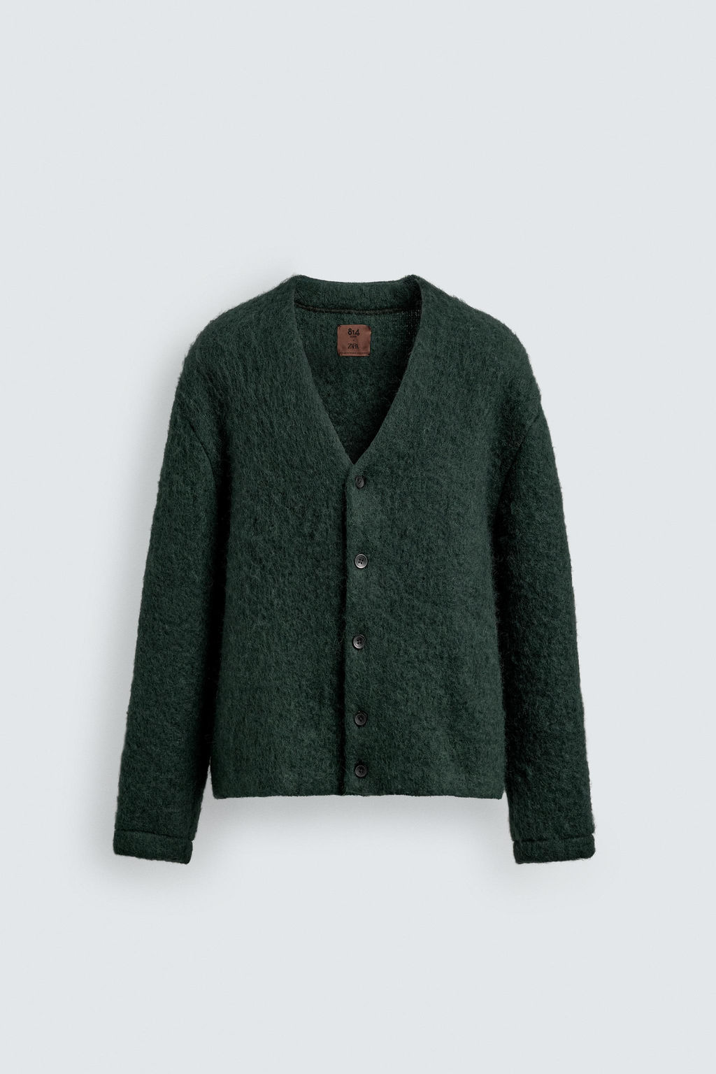 100% WOOL CARDIGAN 814 EZCARAY X ZARA фото 8