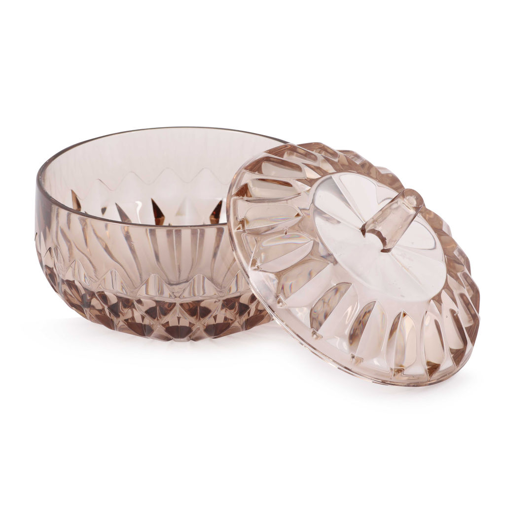 Цена за 2 шт. Сахарница "Богема" (с крышкой)(тонированный) М8175