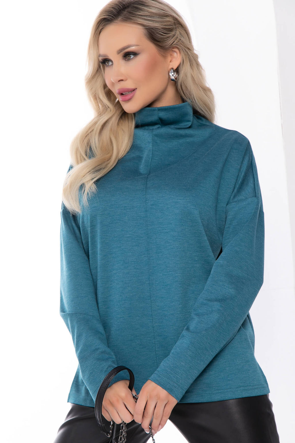 Джемпер Нина (морская волна) Б8090