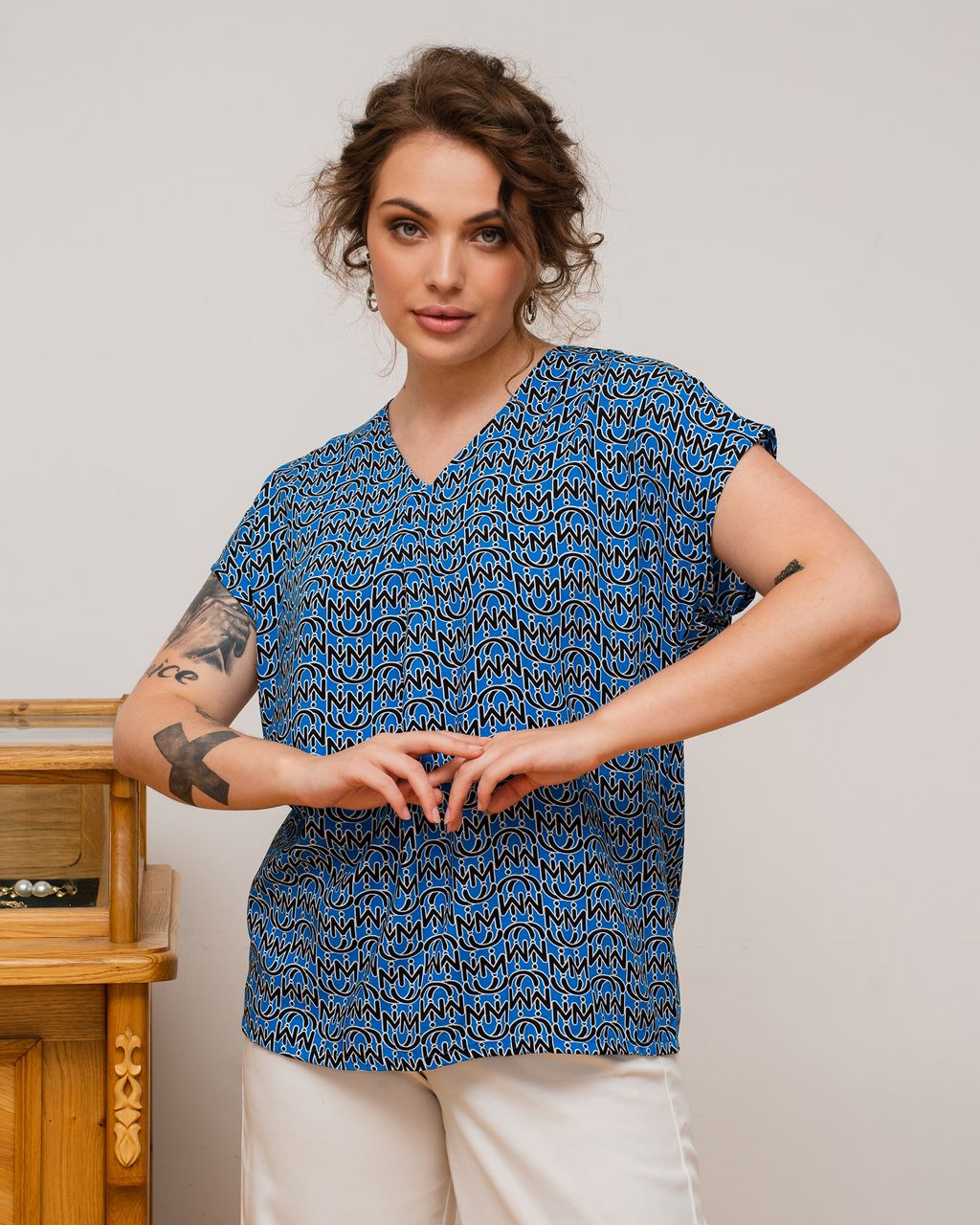 Футболка из штапеля 17.4.2 - Sahar art lab фото 7