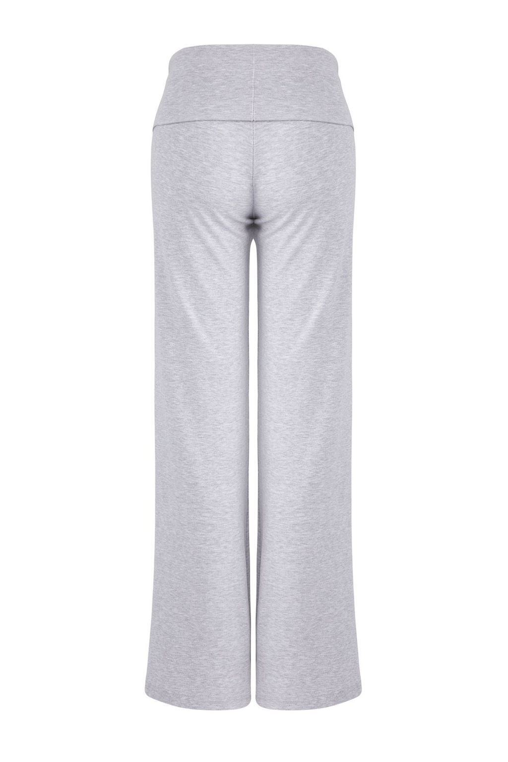 Teen Gri Melanj Beli Katlamal? Wideleg/Genis Paca Pantolon TWOAW26PL00019