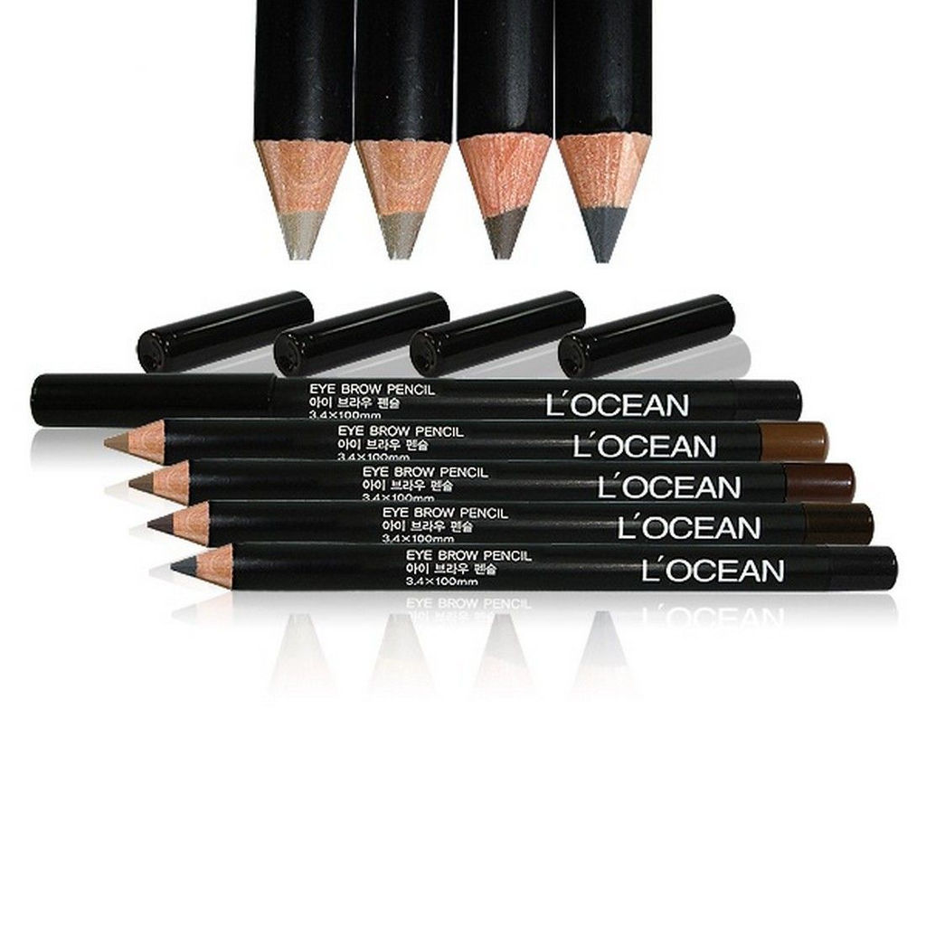 Locean Карандаш для бровей / Eye Brow Pencil, 04 Black - L‘OCEAN фото 2
