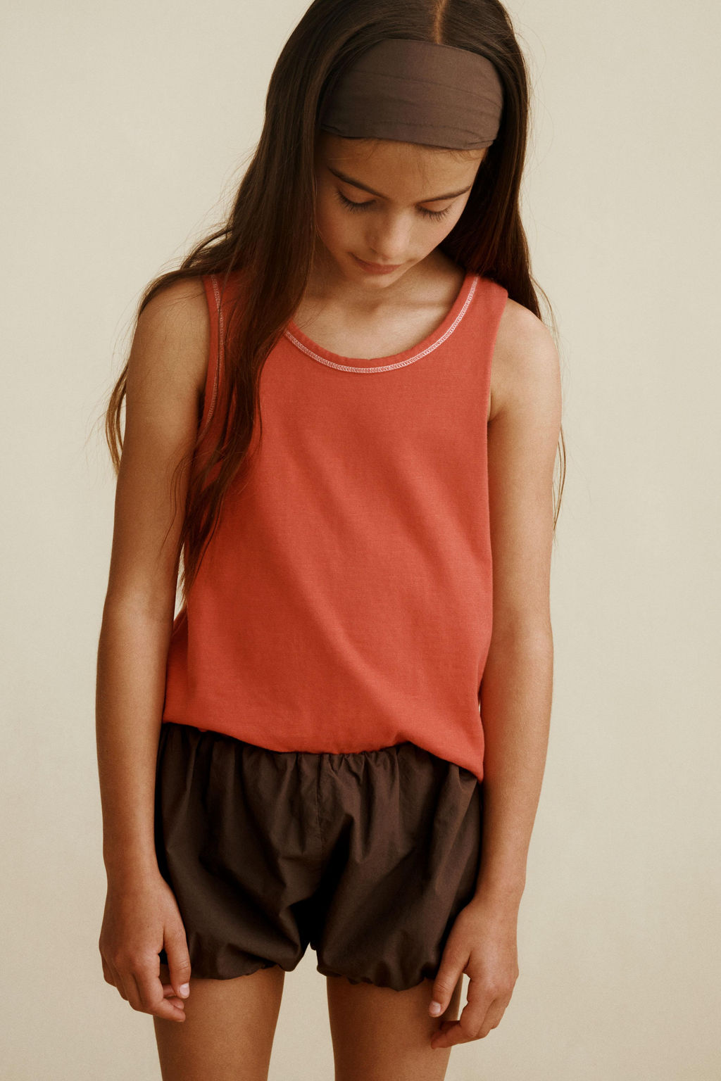 BLOOMER POPEL?N CREATED BY CARAMEL LONDON X ZARA / Marr?n  фото 5