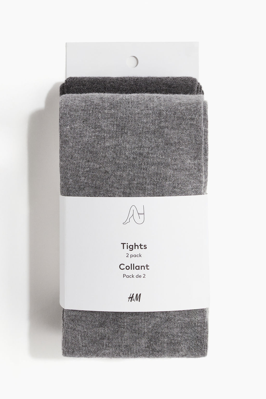 Pack de 2 leotardos en punto fino - H&m фото 5