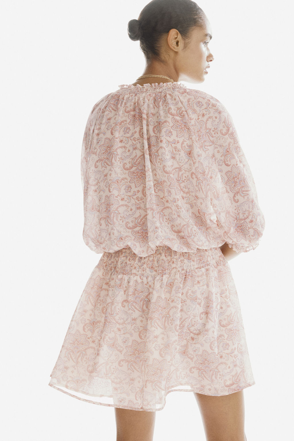 Vestido t?nica oversize - H&m фото 8
