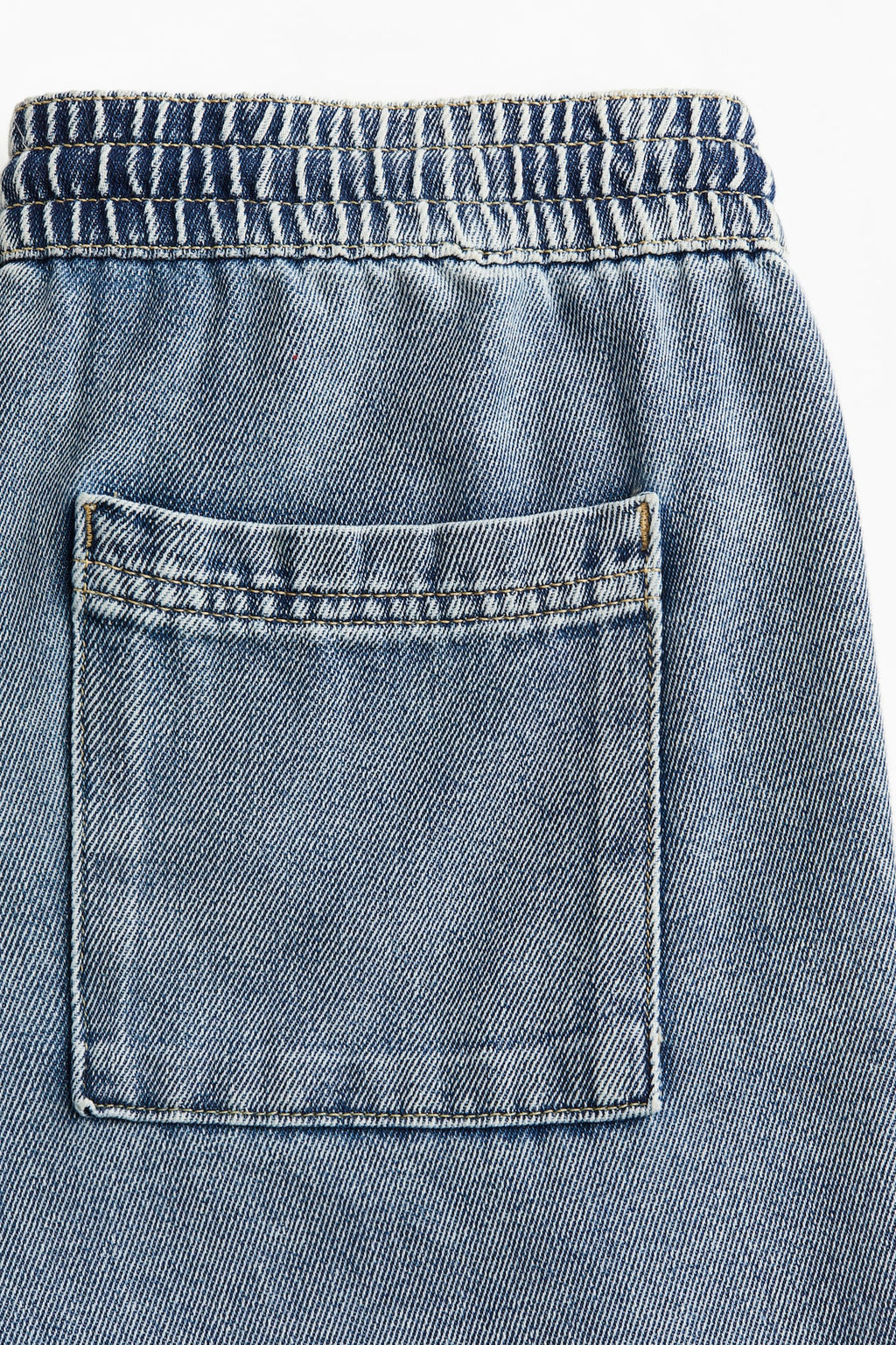 Pantalon sin cierre en denim - H&m фото 2