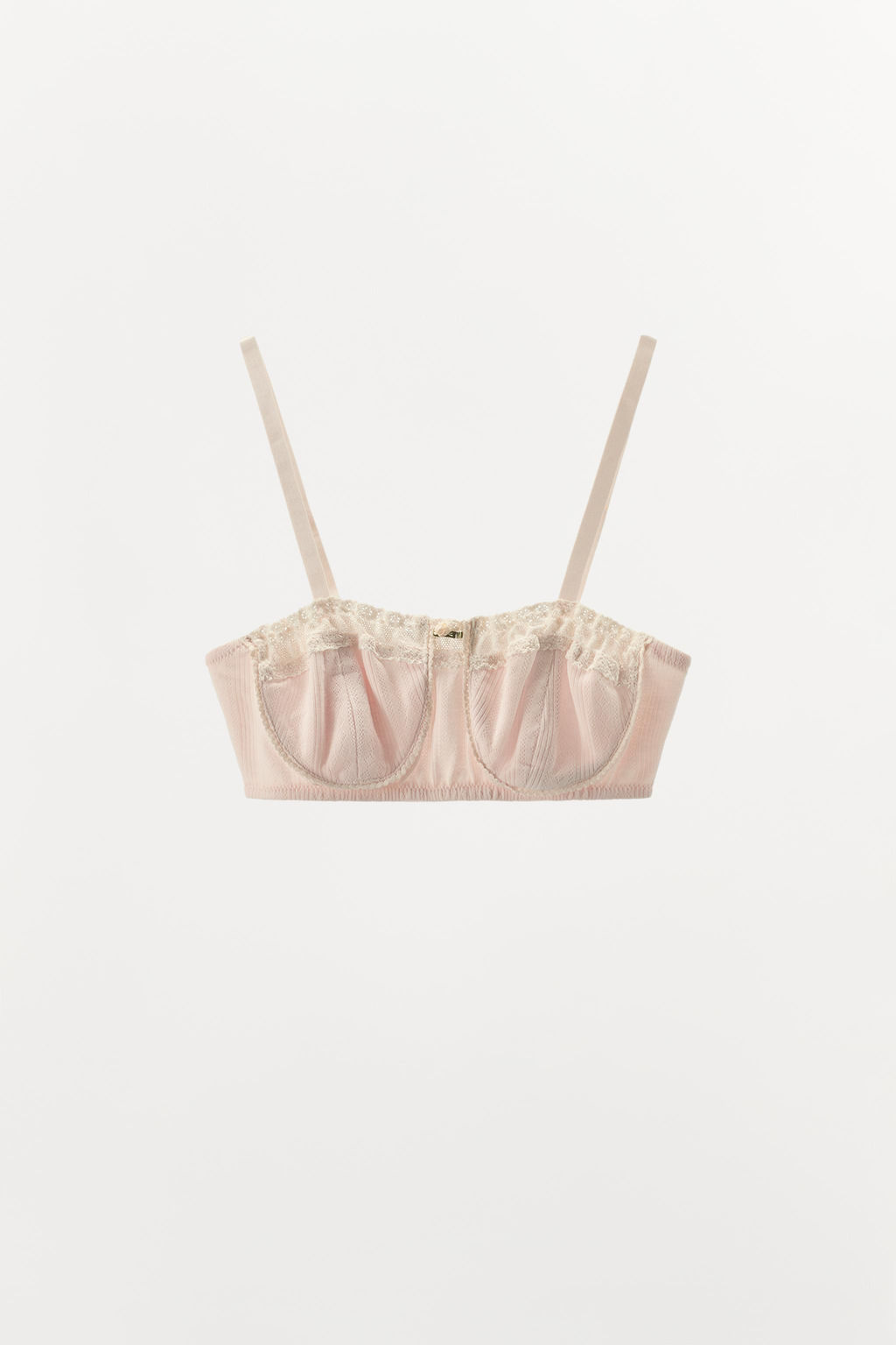 POINTELLE FLORAL BRALETTE - Zara фото 2