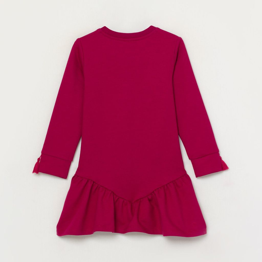 CRB wear/CWKG 62886-24-290 Платье для девочки, вишневый/Ex.Cherubino  фото 2