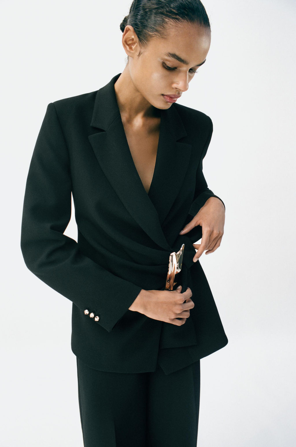 BUCKLE BLAZER - Zara фото 2