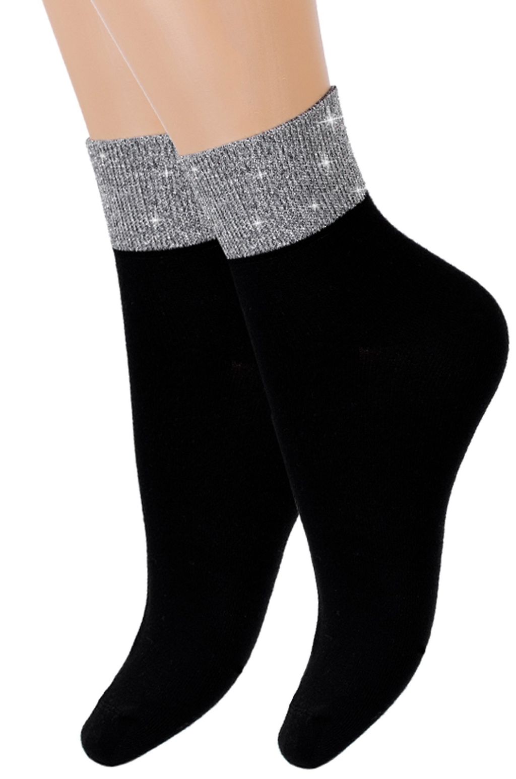 Носки женские с люрексом Красная ветка  фото 4