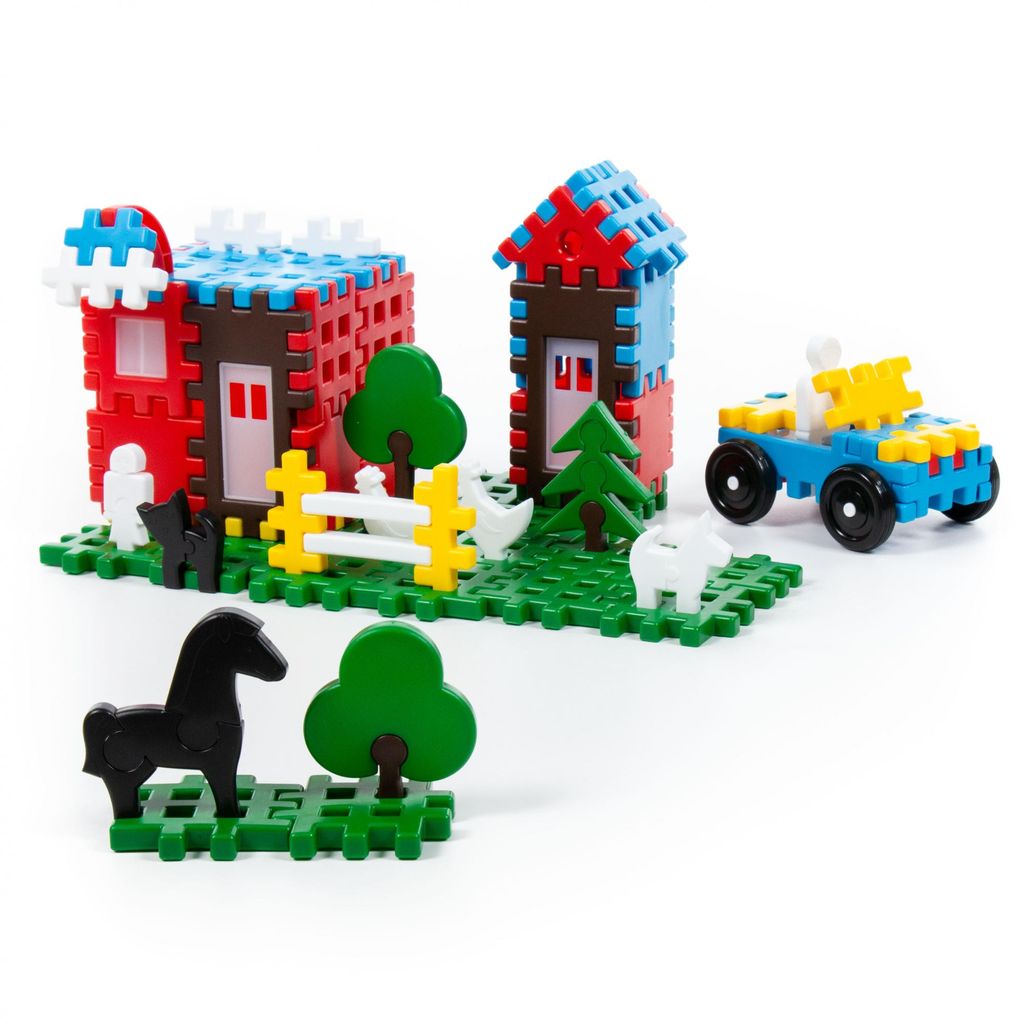 Конструктор Семья (235 элементов) (в мешке) - Полесье фото 2