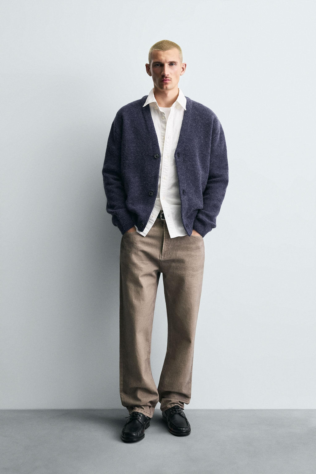 TEXTURE KNIT CARDIGAN