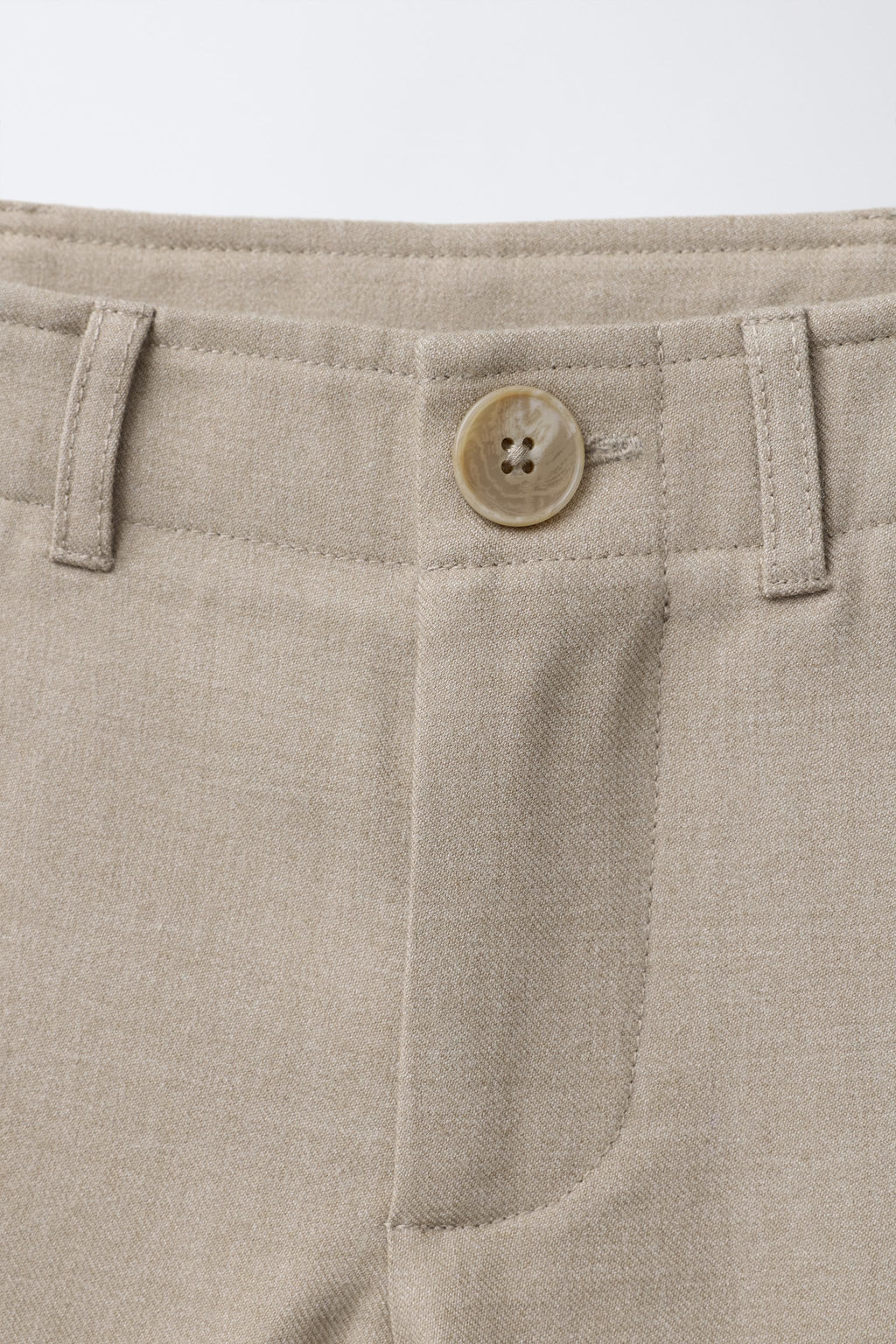 TAILORED TROUSERS WITH BUTTON - Zara фото 3