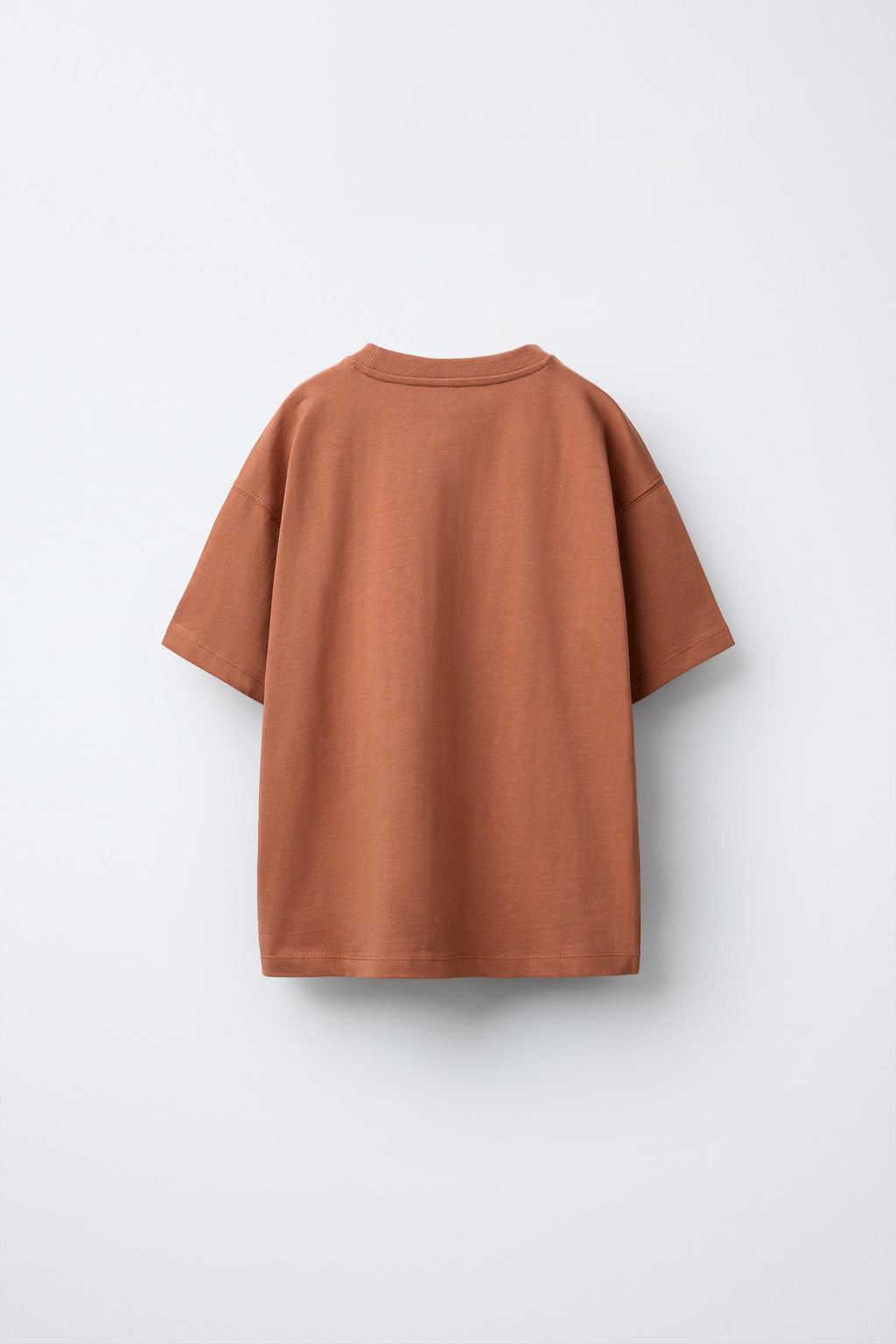 PLAIN MEDIUM WEIGHT T-SHIRT - Zara фото 2