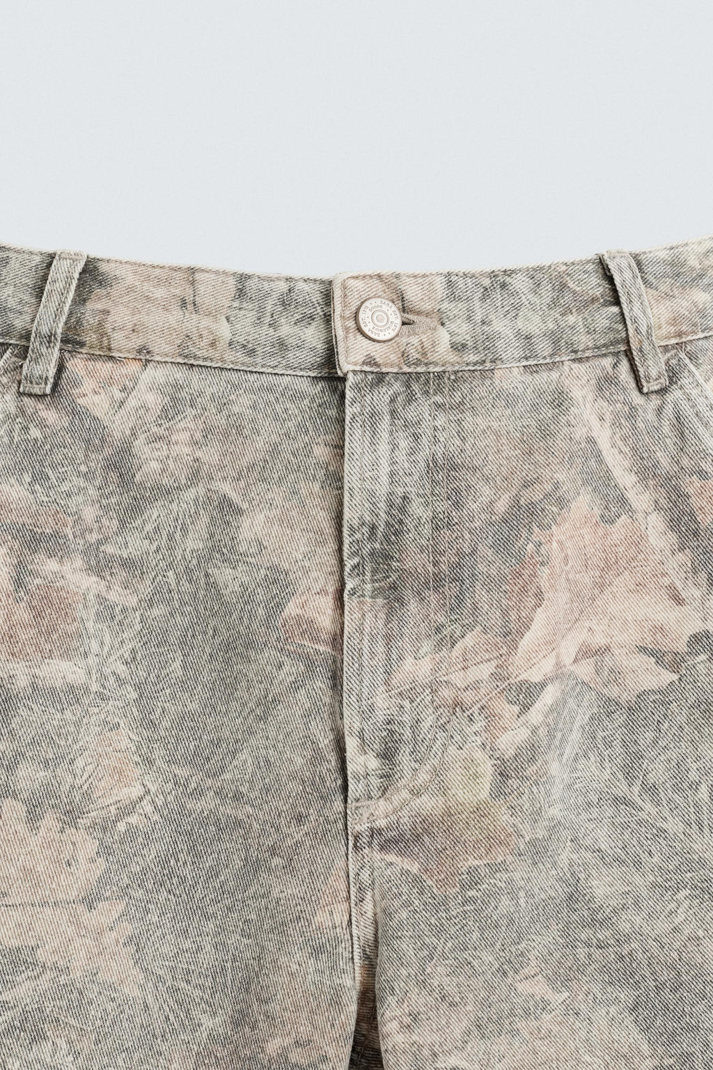ABSTRACT PRINT RELAXED FIT BERMUDA SHORTS - Zara фото 21