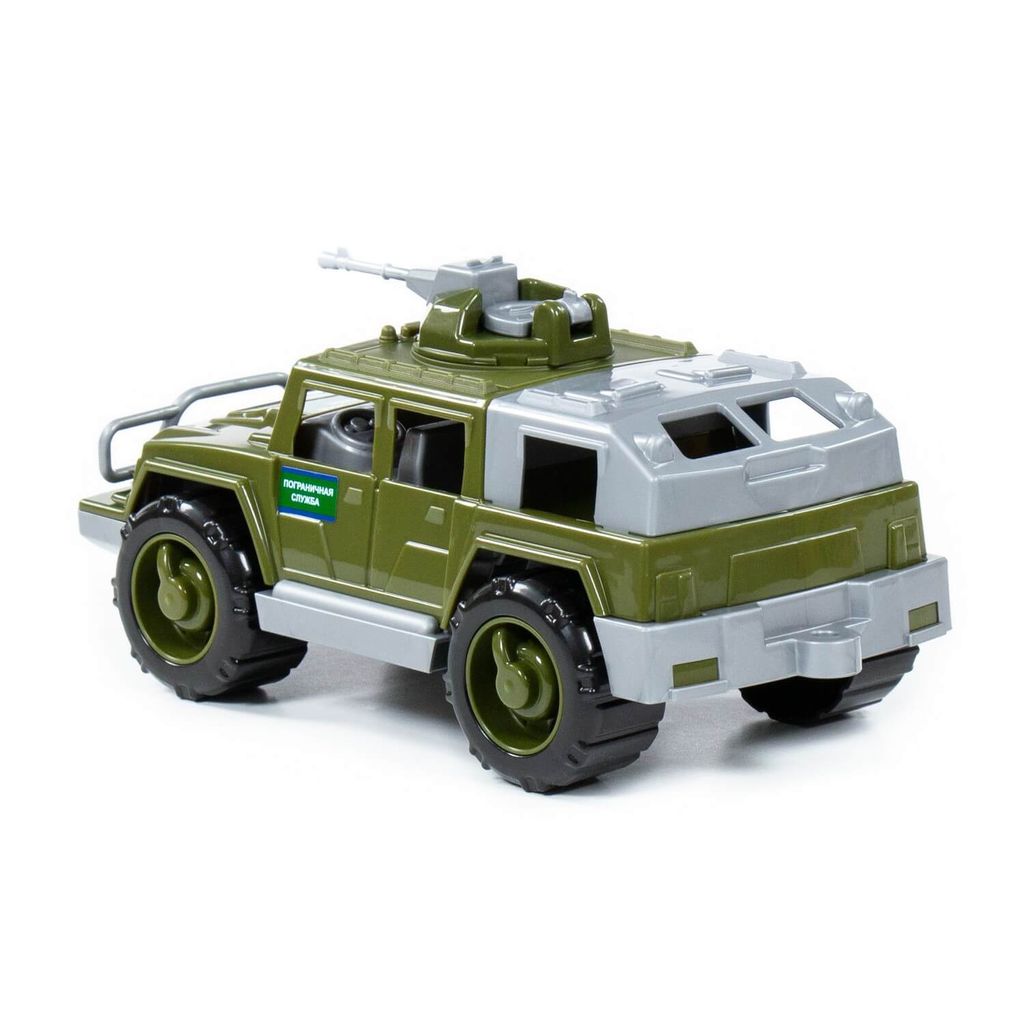 Автомобиль-джип пограничный Разведчик с 1-м пулемётом (РФ) - Полесье фото 3
