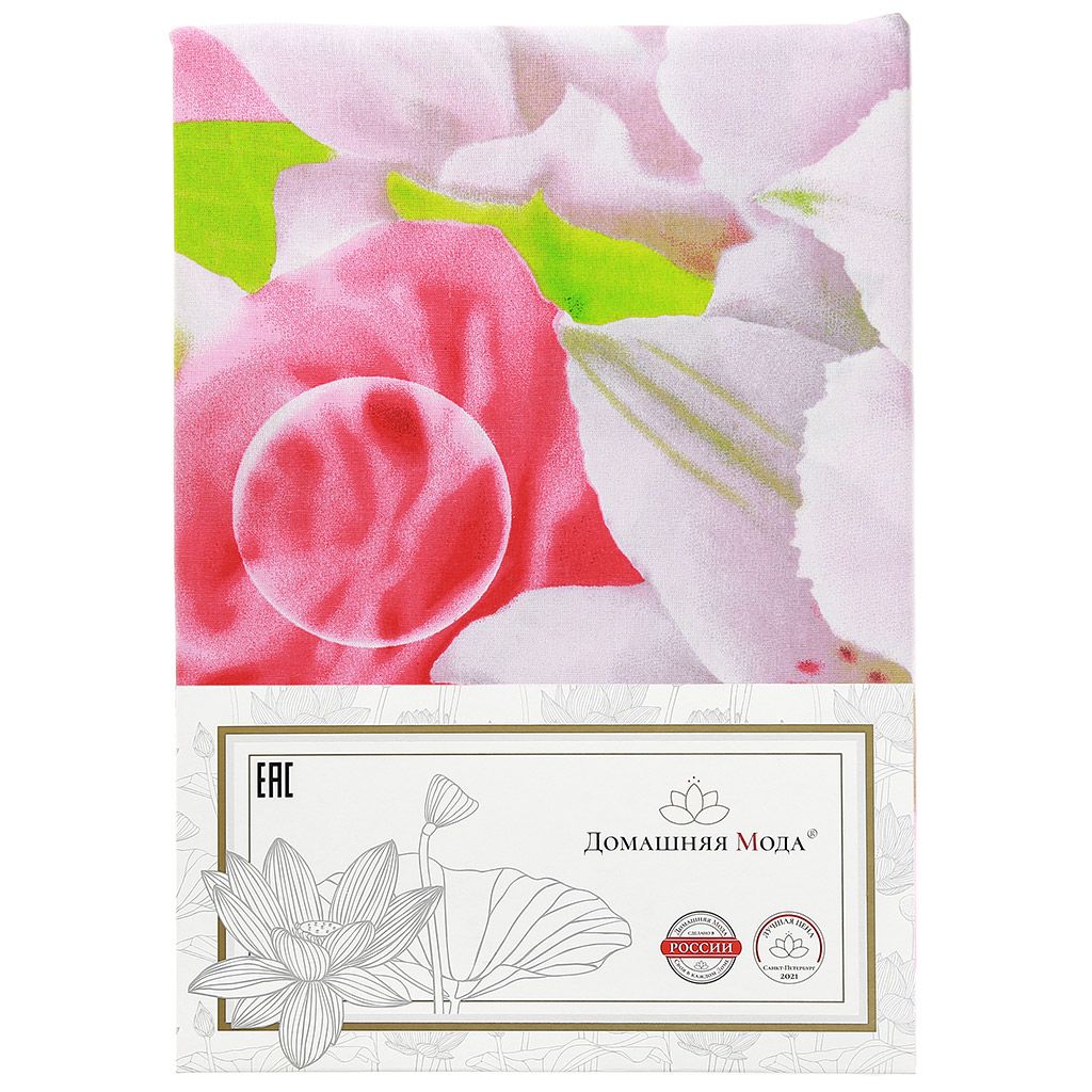 Пододеяльник на пуговицах Евро Макси Ницца 240х215см, бязь Комфорт 121г/м2, хлопок 100%, упаковка классическая ПВХ 28х41см, Домашняя мода (Россия)  фото 4